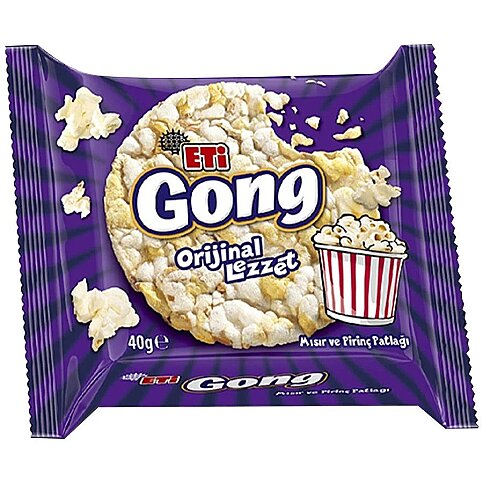 ETİ GONG MISIR VE PİRİNÇ PATLAĞI 40gr (224670) - 1