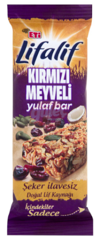 Eti Lifalif Kırmızı Meyveli Yulaf Bar 35Gr - 1