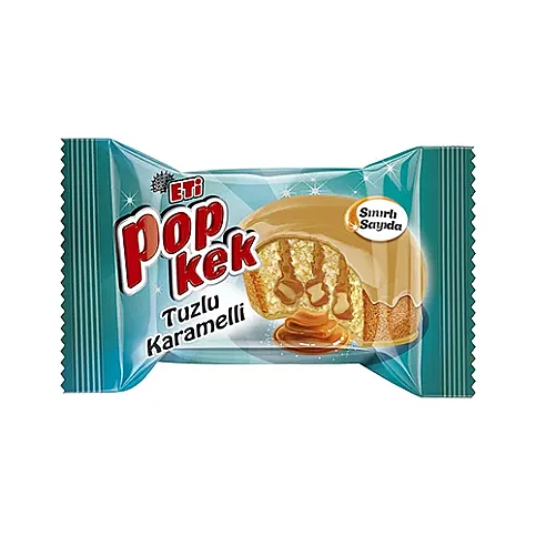 Eti Popkek Tuzlu Karamelli Kek 55gr - 1