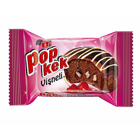 ETİ POPKEK VİŞNELİ KEK 60gr - 1