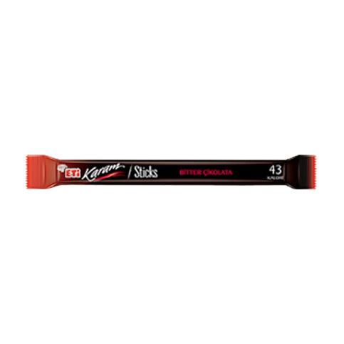 Eti Karam Sticks Bitter Çikolata 8Gr - 1