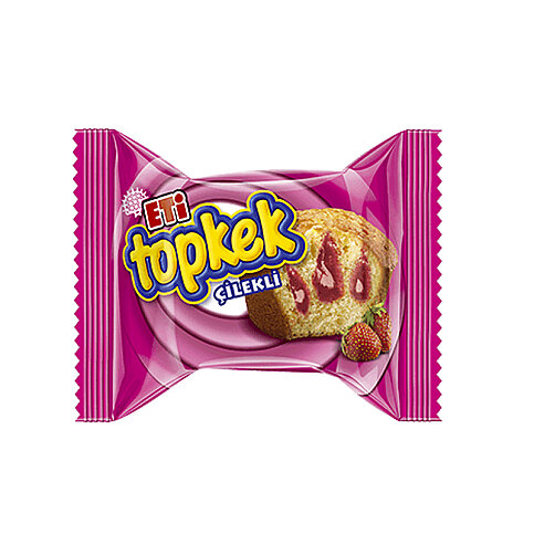 ETİ TOPKEK ÇİLEKLİ KEK 40gr - 1