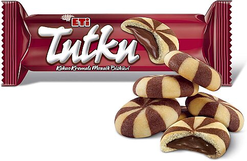 ETİ TUTKU KAKAKO KREMALI BİSKÜVİ 100gr - 1
