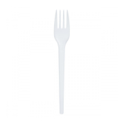 Asorty Econo Beyaz Plastik Çatal 100Lü - ASORTY