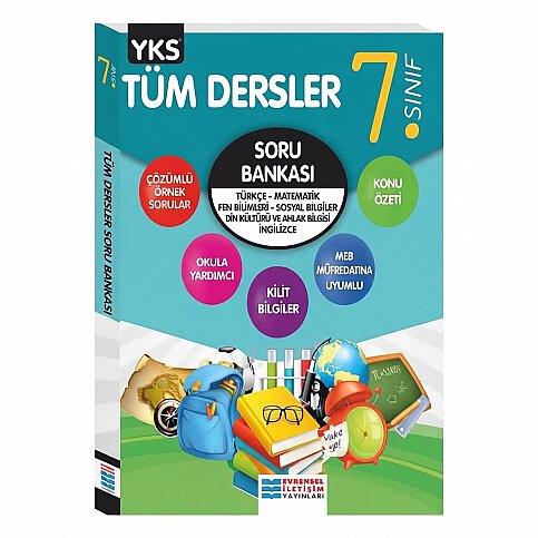 EVRENSEL YAYINLARI 7.SINIF TÜM DERSLER SORU BANKASI - 1