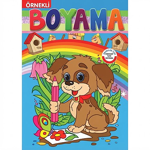 EVRENSEL YAYINLARI ÖRNEKLİ BOYAMA KARIŞIK TEKLİ - 1
