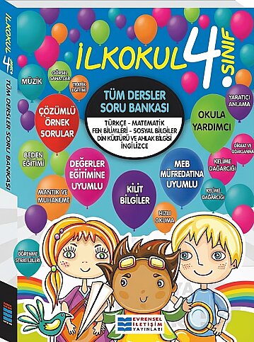 EVRENSEL YAYINLARI 4.SINIF TÜM DERSLER SORU BANKASI - 1