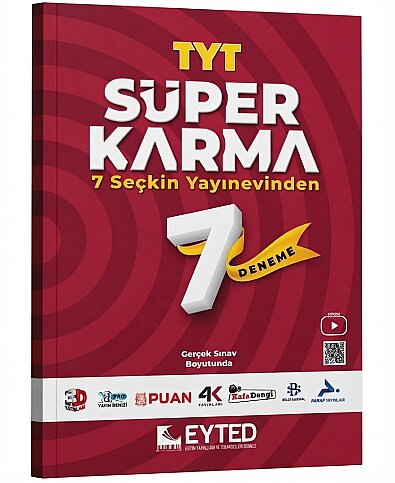 EYTED YAYINLARI TYT DENEME SETİ SÜPER KARMA (7 DENEME) - 1