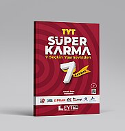 EYTED YAYINLARI TYT DENEME SETİ SÜPER KARMA (7 DENEME) - EYTED YAYINLARI