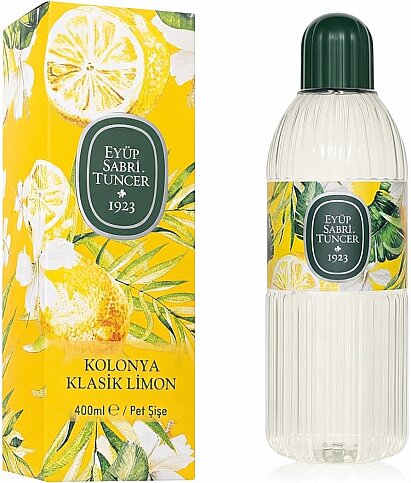 EYÜP SABRİ TUNCER KLASİK LİMON KOLONYASI 400ml PET ŞİŞE - 1