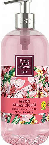 EYÜP SABRİ TUNCER ZEYTİNYAĞLI SIVI SABUN JAPON KİRAZ ÇİÇEĞİ 500ml - 1