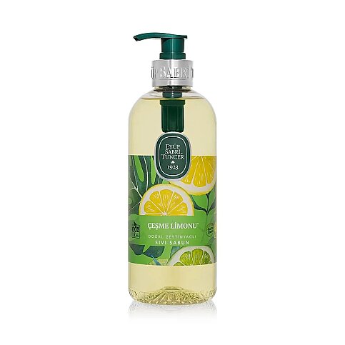 EYÜP SABRİ TUNCER ZEYTİNYAĞLI SIVI SABUN ÇEŞME LİMONU 500ml - 1