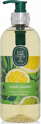 EYÜP SABRİ TUNCER ZEYTİNYAĞLI SIVI SABUN ÇEŞME LİMONU 500ml - 1