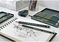 FABER-CASTELL 9000 DERECELİ KURŞUN KALEM 5B-5H SETİ (5160119064) - 3