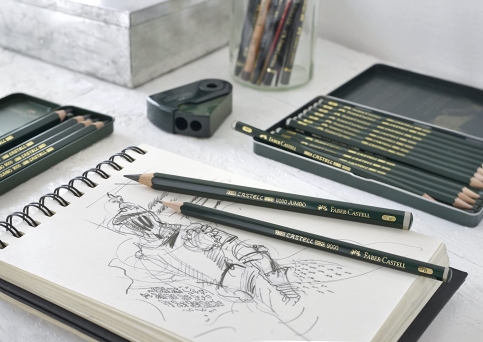 Faber-Castell 9000 Dereceli Kurşun Kalem 5B-5H Seti (5160119064) - 8