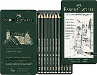 Faber-Castell 9000 Dereceli Kurşun Kalem 5B-5H Seti (5160119064) - 3
