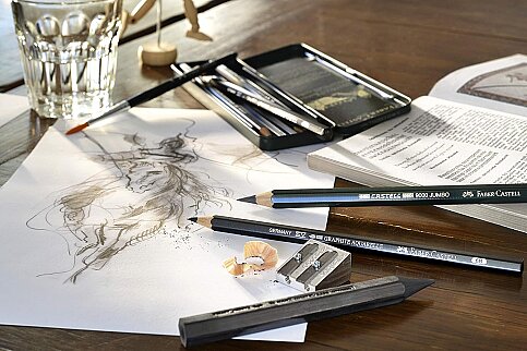 FABER-CASTELL 9000 DERECELİ KURŞUN KALEM 8B-2H SETİ (5160119065) - 3