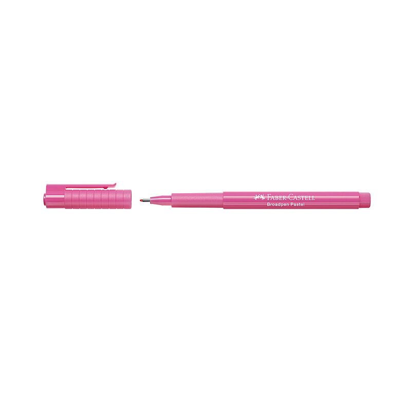 FABER-CASTELL BROADPEN ROLLER KALEM PASTEL PEMBE (5020155426)