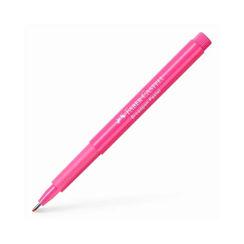 FABER-CASTELL BROADPEN ROLLER KALEM PASTEL PEMBE (155426) - 1