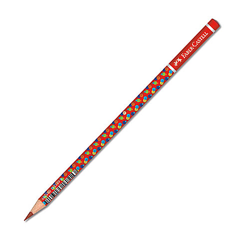 FABER-CASTELL BUBBLE BAŞLIK KOPYA KALEMİ KIRMIZI (1131490001) - 1