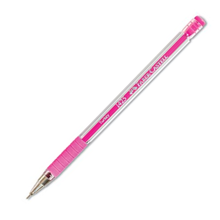 FABER-CASTELL 1425 İĞNE UÇLU TÜKENMEZ KALEM 0.7 PEMBE (5215142515)
