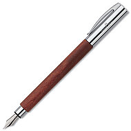 FABER-CASTELL AMBİTİON PEARWOOD AHŞAP DOLMA KALEM M UÇ (5191148180) - FABER-CASTELL