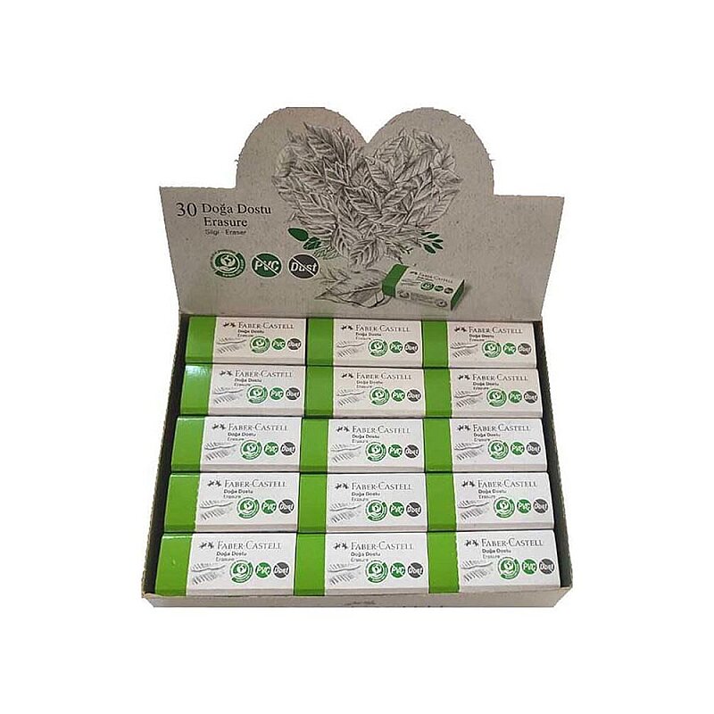 FABER-CASTELL 1873-30 DUST-FREE PVC-FREE DOĞA DOSTU SİLGİ (5130187354)
