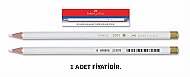 FABER-CASTELL 2301 BOYA KALEMİ BEYAZ (5175230100) - FABER-CASTELL