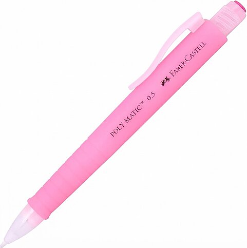 FABER-CASTELL 2311 POLY MATİC VERSATİL KALEM 05 PEMBE (5081231121) - 1