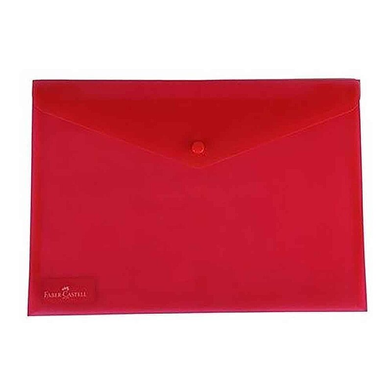 FABER-CASTELL ÇITÇITLI EVRAK DOSYASI A4 KIRMIZI (5075394100)