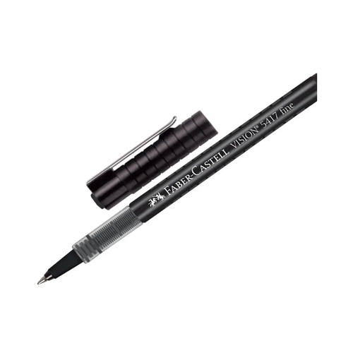 FABER-CASTELL 5417 VİSİON ROLLER KALEM 0.4 SİYAH (541799) - 1