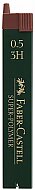 FABER-CASTELL 9065 KALEM UCU 0.5 3H (5090120513) - FABER-CASTELL