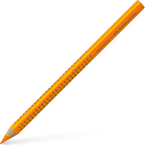 FABER-CASTELL AHŞAP GÖVDE FOSFORLU KALEM TURUNCU (5030114815) - 1