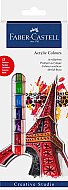 Faber-Castell Akrilik Boya 12 Renkx12ml Tüp (5188169501) - 2