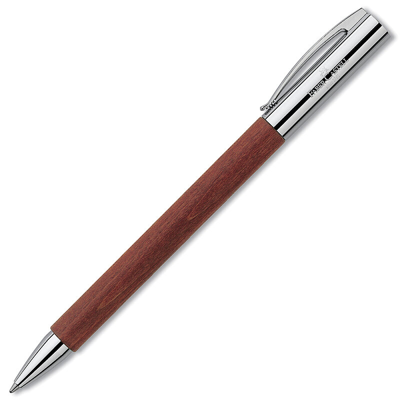 FABER-CASTELL AMBİTİON PEARWOOD AHŞAP TÜKENMEZ KALEM (5191148131)