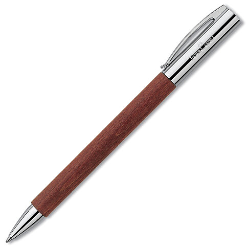 FABER-CASTELL AMBİTİON PEARWOOD AHŞAP TÜKENMEZ KALEM (5191148131) - 1
