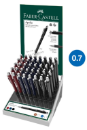 FABER-CASTELL APOLLO VERSATİL KALEM 07 KLASİK RENKLER 40LI STAND (232740) - FABER-CASTELL