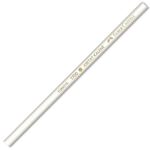 FABER-CASTELL ASETAT BOYA KALEMİ BEYAZ (5245170001) - 1