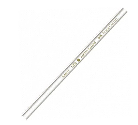 Faber-Castell Asetat Boya Kalemi Beyaz (5245170001) - 1
