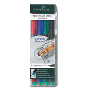 Faber-Castell Asetat-Cd Kalemi S 4 Renk (152304) - FABER CASTELL