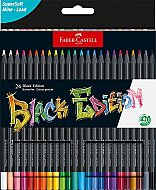 FABER-CASTELL BLACK EDİTİON KURU BOYA KALEMİ TAMBOY 24 RENK (5171116424) - FABER-CASTELL