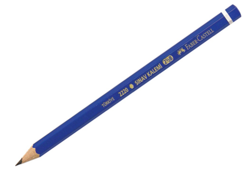 FABER-CASTELL BLACK EDİTİON SINAV KURŞUN KALEMİ 2.5B (222000) - 1