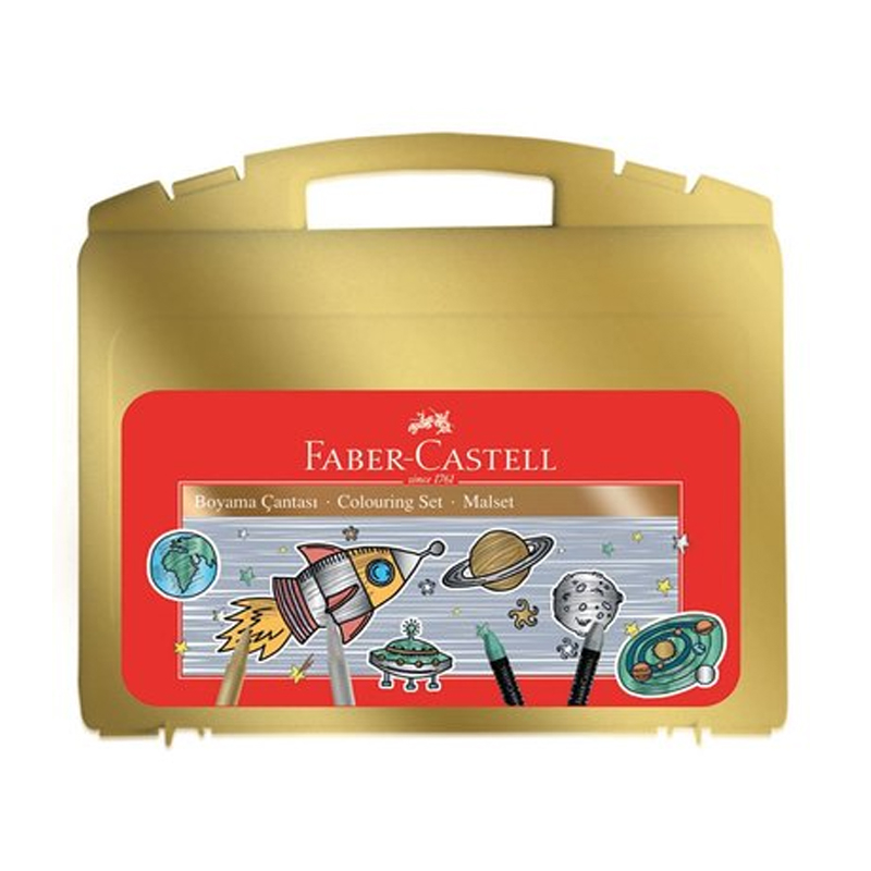 FABER-CASTELL BOYAMA ÇANTASI METALİK (5178000110)