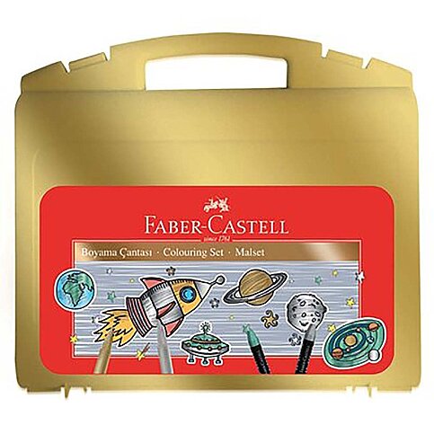 FABER-CASTELL BOYAMA ÇANTASI METALİK (5178000110) - 1