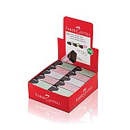FABER-CASTELL CANDY PVC-FREE METALİK PLASTİK KILIFLI SİYAH SİLGİ (5131784001) - FABER-CASTELL