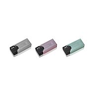 FABER-CASTELL CANDY PVC-FREE METALİK PLASTİK KILIFLI SİYAH SİLGİ (5131784001) - FABER-CASTELL