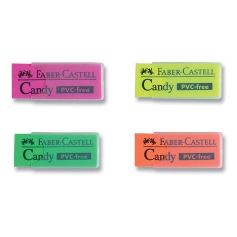 FABER-CASTELL CANDY PASTEL PLASTİK KILIFLI SİLGİ (784002)