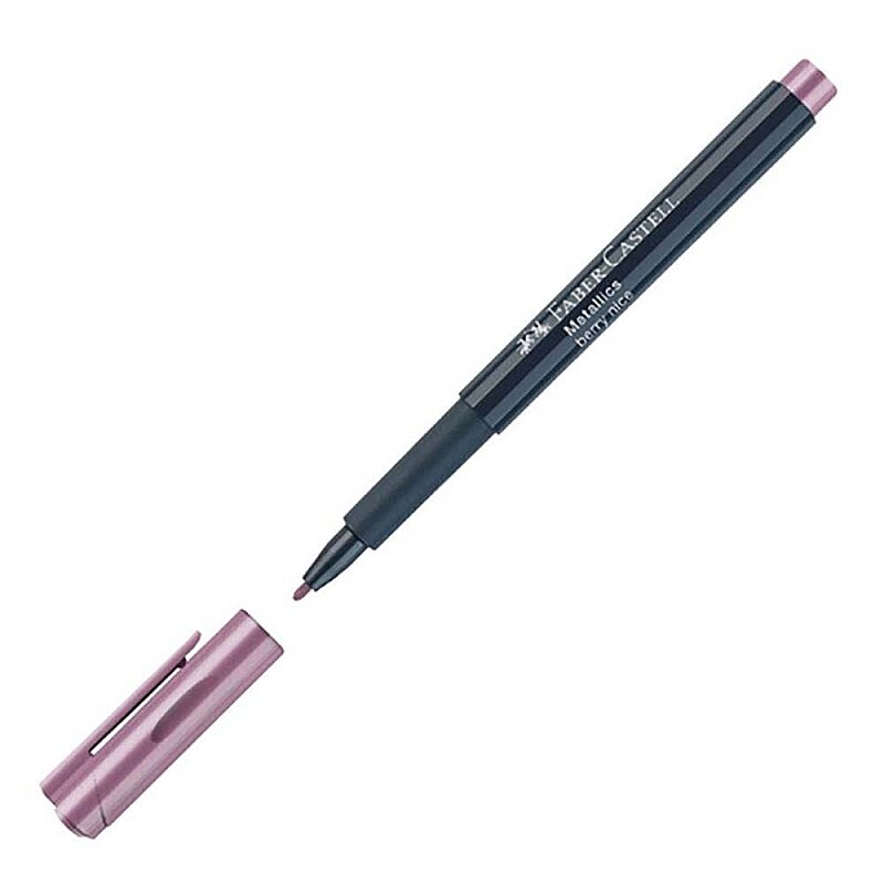 FABER-CASTELL ÇOK AMAÇLI MARKÖR METALİK BÖĞÜRTLEN (5040160790)
