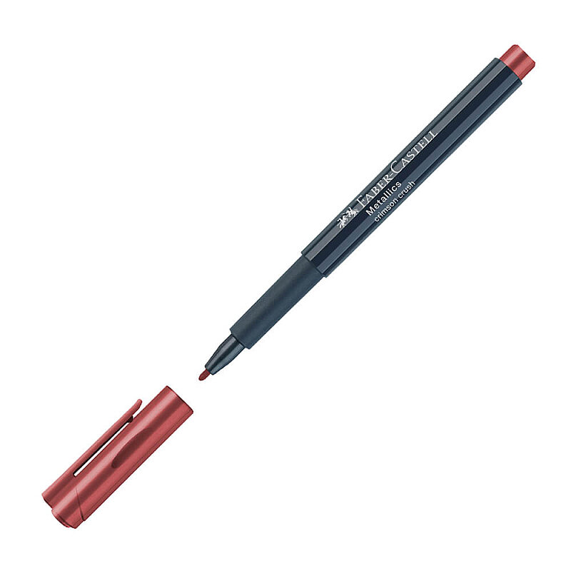 FABER-CASTELL ÇOK AMAÇLI MARKÖR METALİK KİREMİT TURUNCU (5040160793)