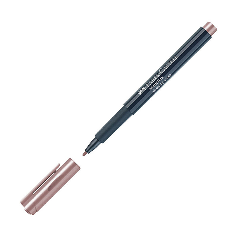 FABER-CASTELL ÇOK AMAÇLI MARKÖR METALİK ROSE GOLD (5040160789)